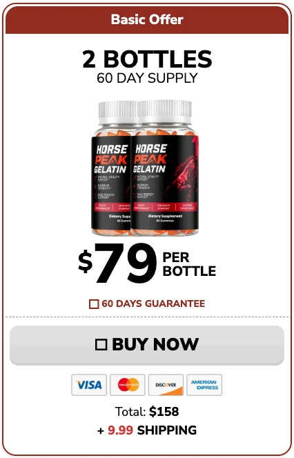Horse Peak Gelatin 2 bottles